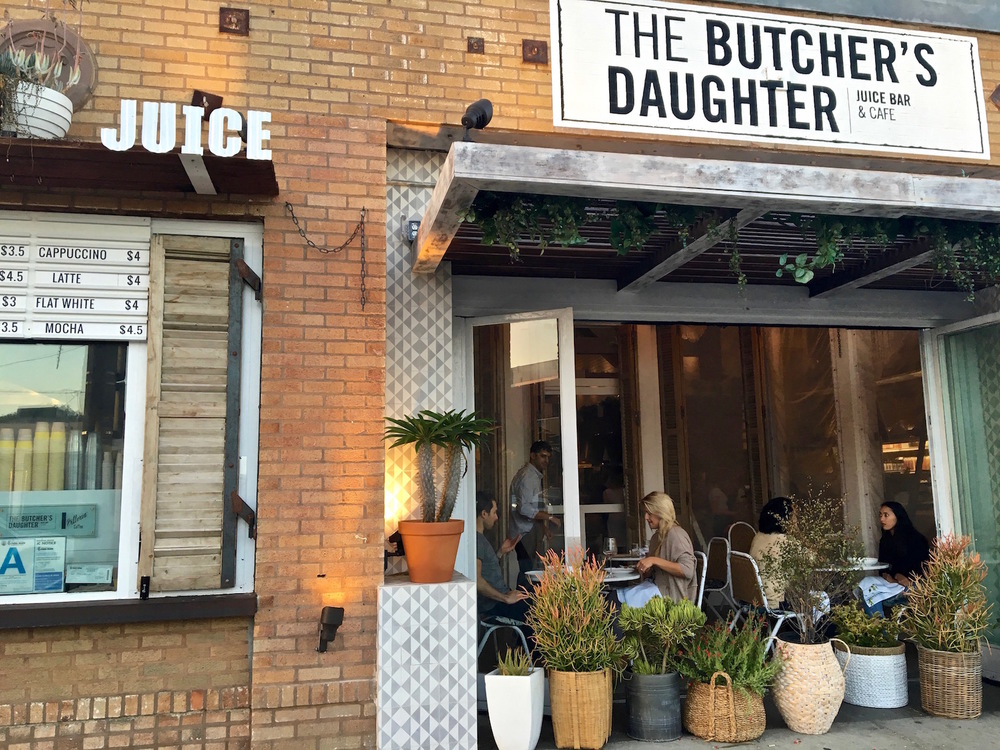The Butcher's Daughter, The Great Place to Eat in the Abbot Kinney Boulevard